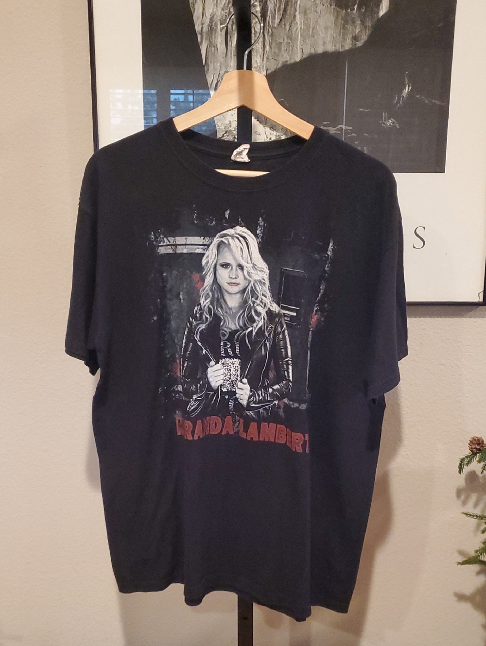 #57 Miranda Lambert Black Graphic Tee